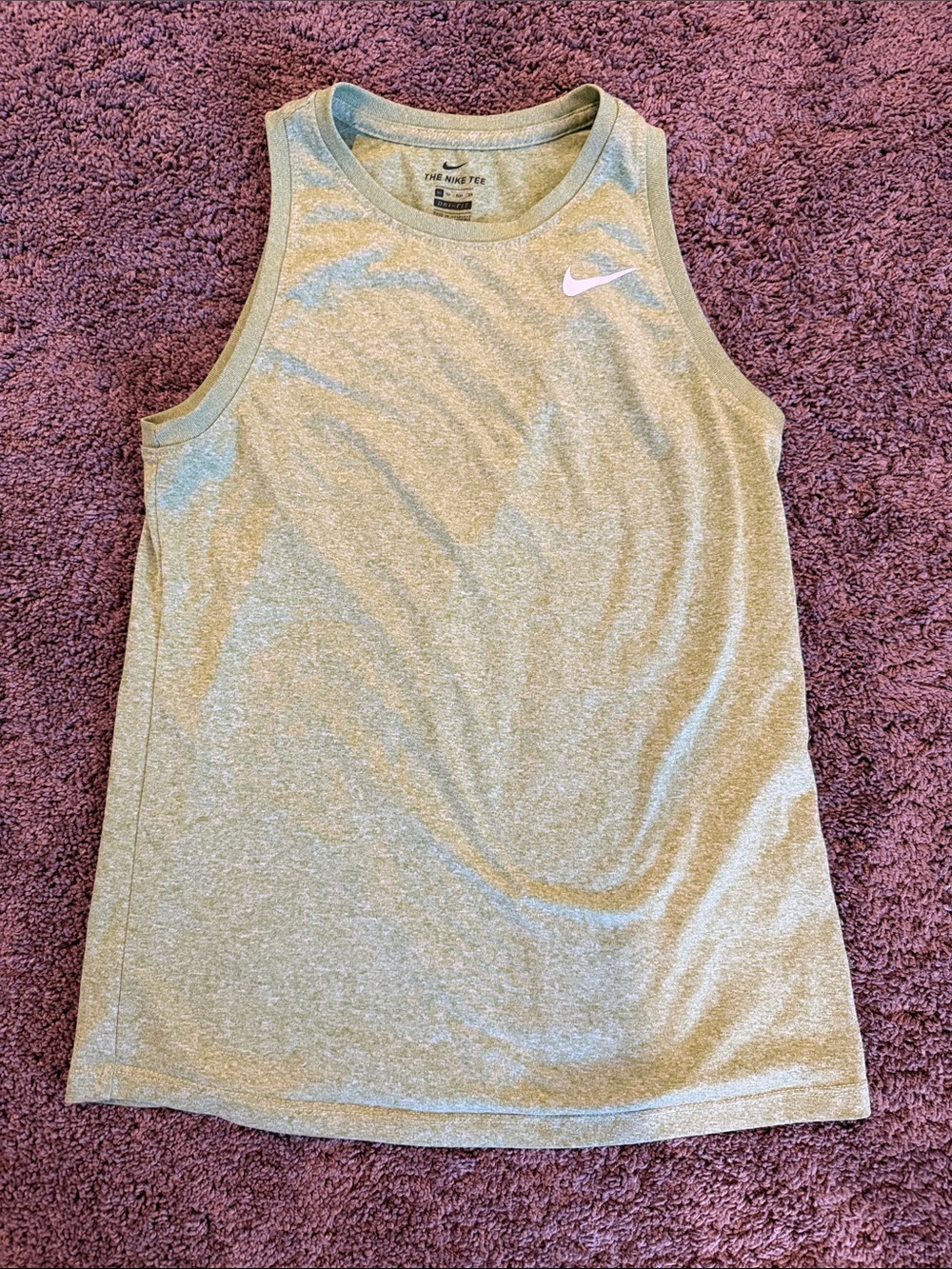Nike Women’s Light Sage Performance Tank Top